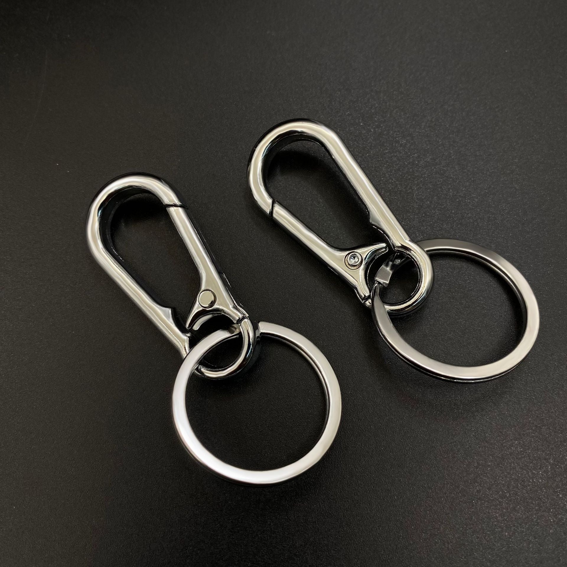 Wholesale Anti Loss Minimalist Spring Zinc Alloy Keychains